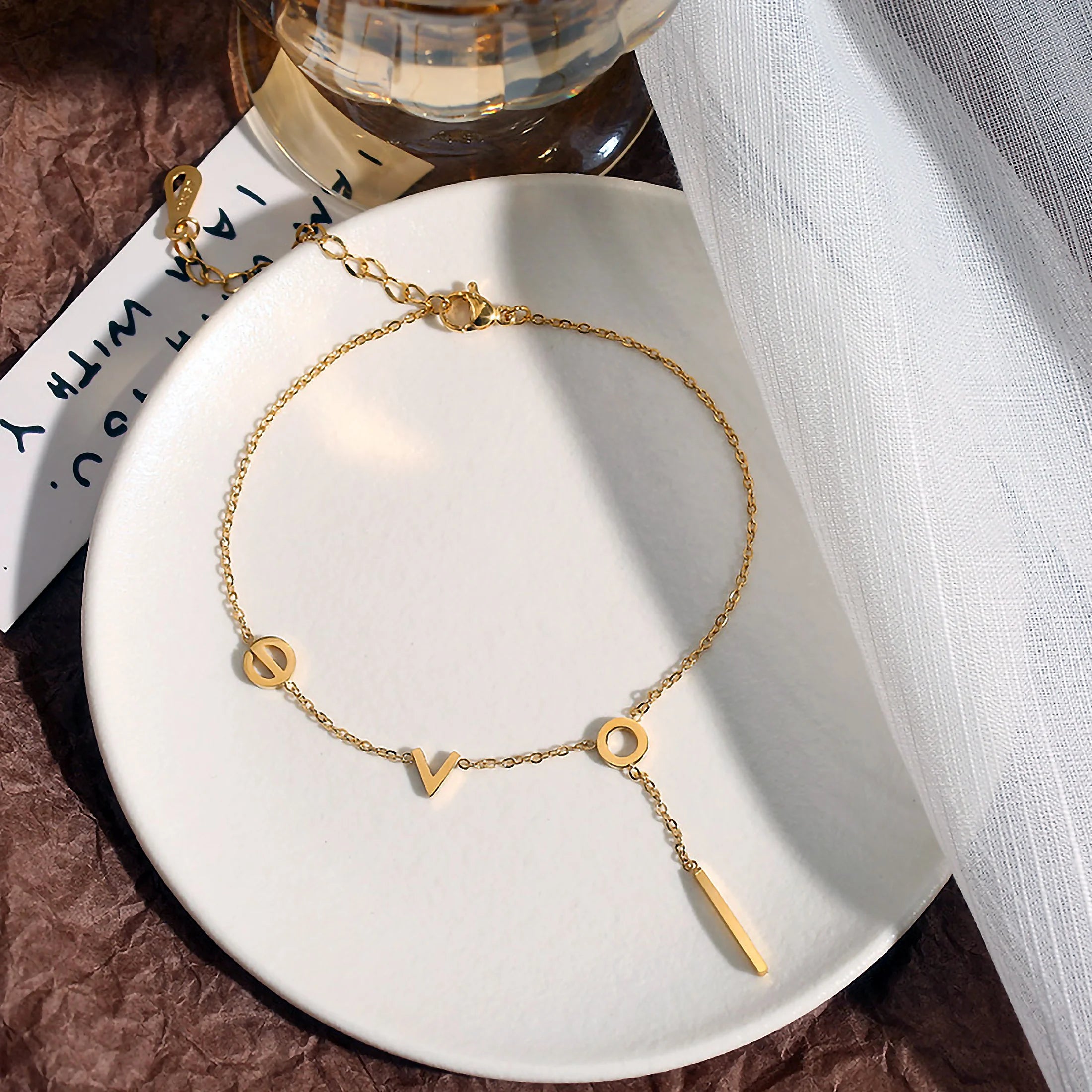 Love Letter Symbol Pendant for Women's Minimalist Fashion